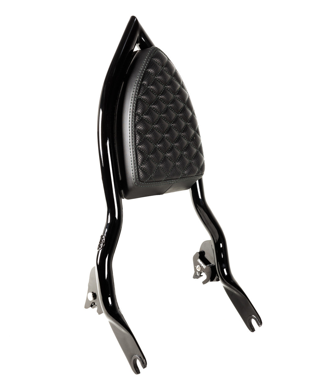 Factory 47 Diablo Backrest Diamond Stitched fits 2009-2024 Baggers