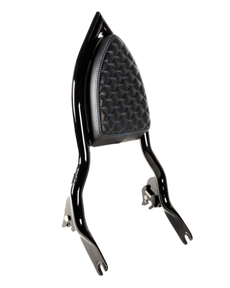 Factory 47 Diablo Backrest Diamond Stitched fits 2009-2024 Baggers