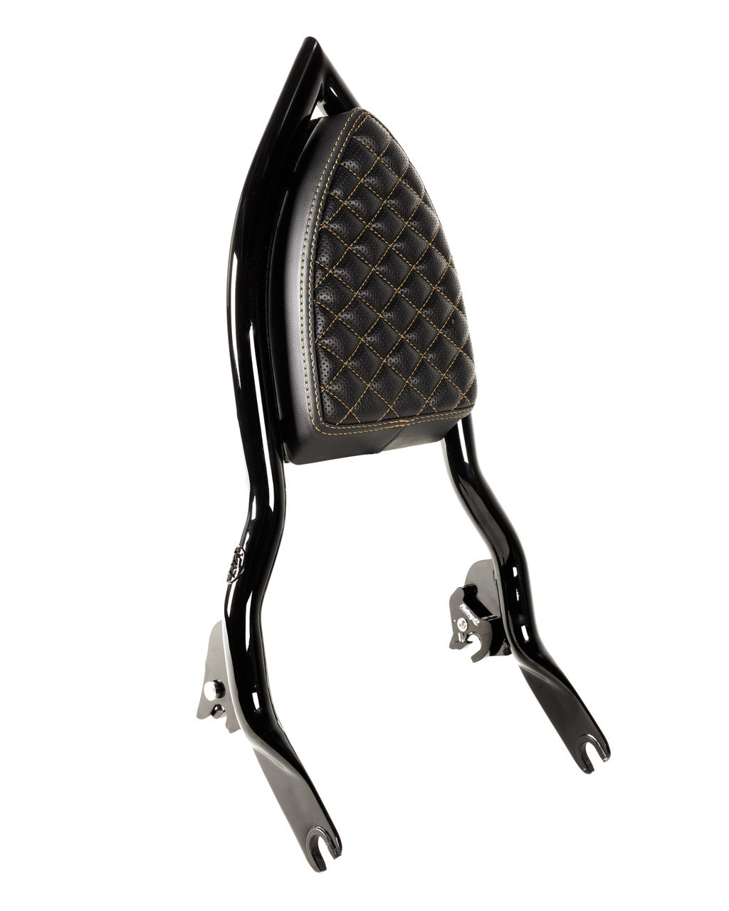 Factory 47 Diablo Backrest Diamond Stitched fits 2009-2024 Baggers