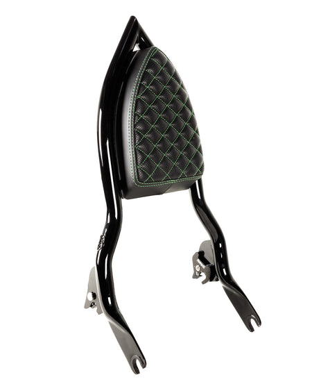 Factory 47 Diablo Backrest Diamond Stitched fits 2009-2024 Baggers