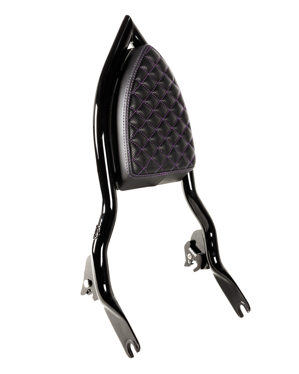 Factory 47 Diablo Backrest Diamond Stitched fits 2009-2024 Baggers