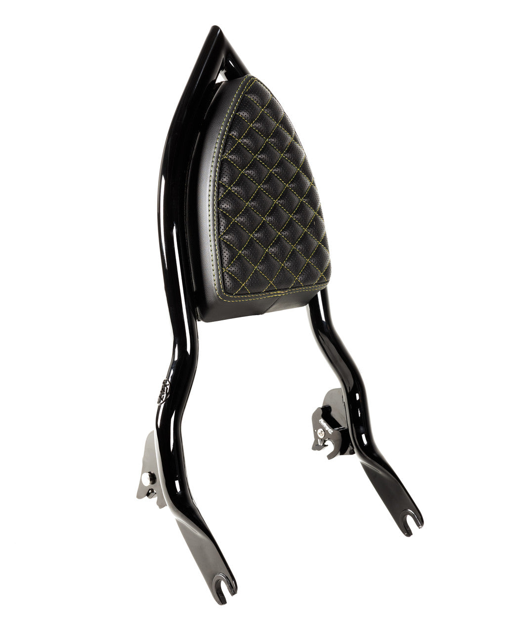 Factory 47 Diablo Backrest Diamond Stitched fits 2009-2024 Baggers