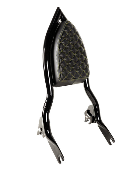 Factory 47 Diablo Backrest Diamond Stitched fits 2009-2024 Baggers