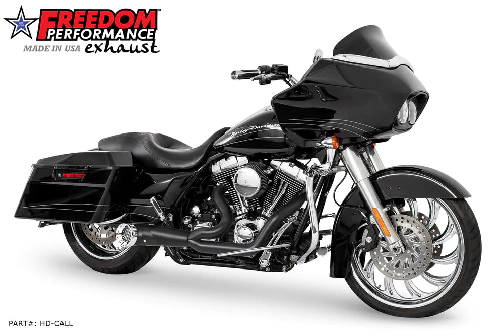 Freedom Performance HARLEY TOURING 2-INTO-1 TURNOUT/SIDEDUMP FULL SYSTEM BUNDLE (FPE STOCK CHECK)