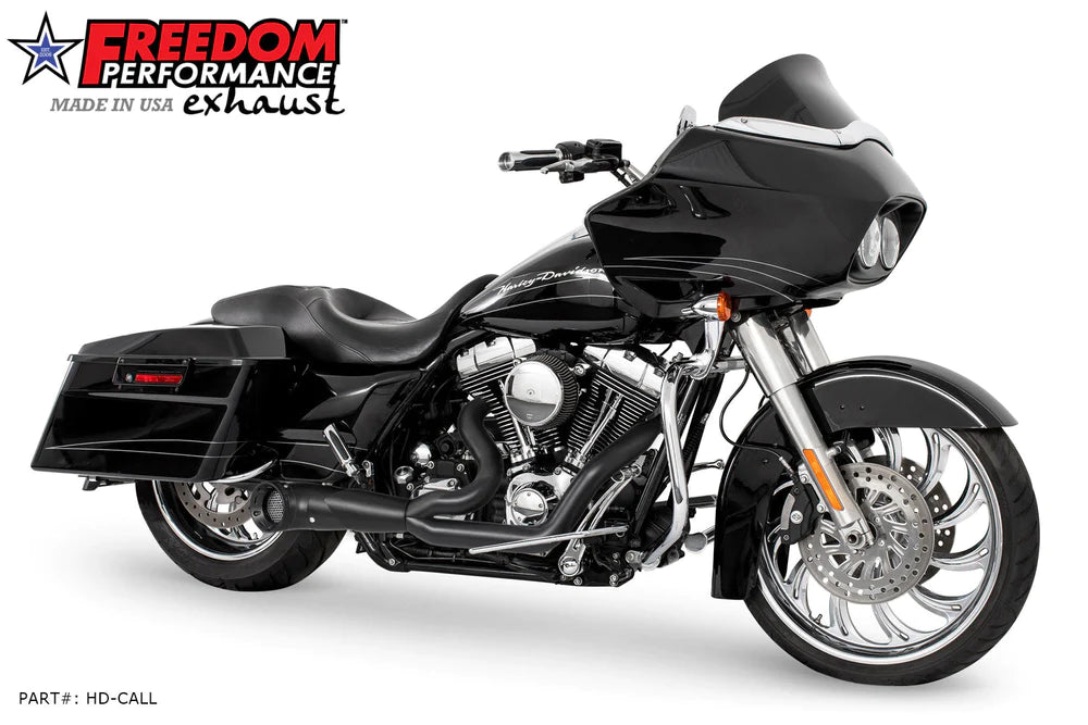 Freedom Performance HARLEY TOURING 2-INTO-1 TURNOUT/SIDEDUMP FULL SYSTEM BUNDLE (FPE STOCK CHECK)