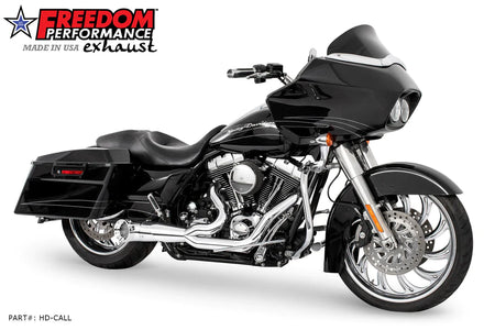 Freedom Performance HARLEY TOURING 2-INTO-1 TURNOUT/SIDEDUMP FULL SYSTEM BUNDLE (FPE STOCK CHECK)