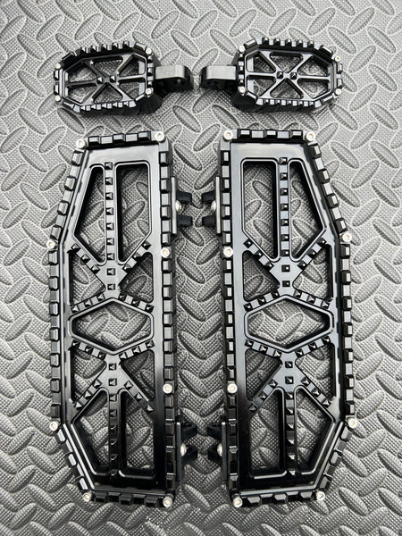 Bullitt Worx Touring Floorboard & Foot Peg Combo