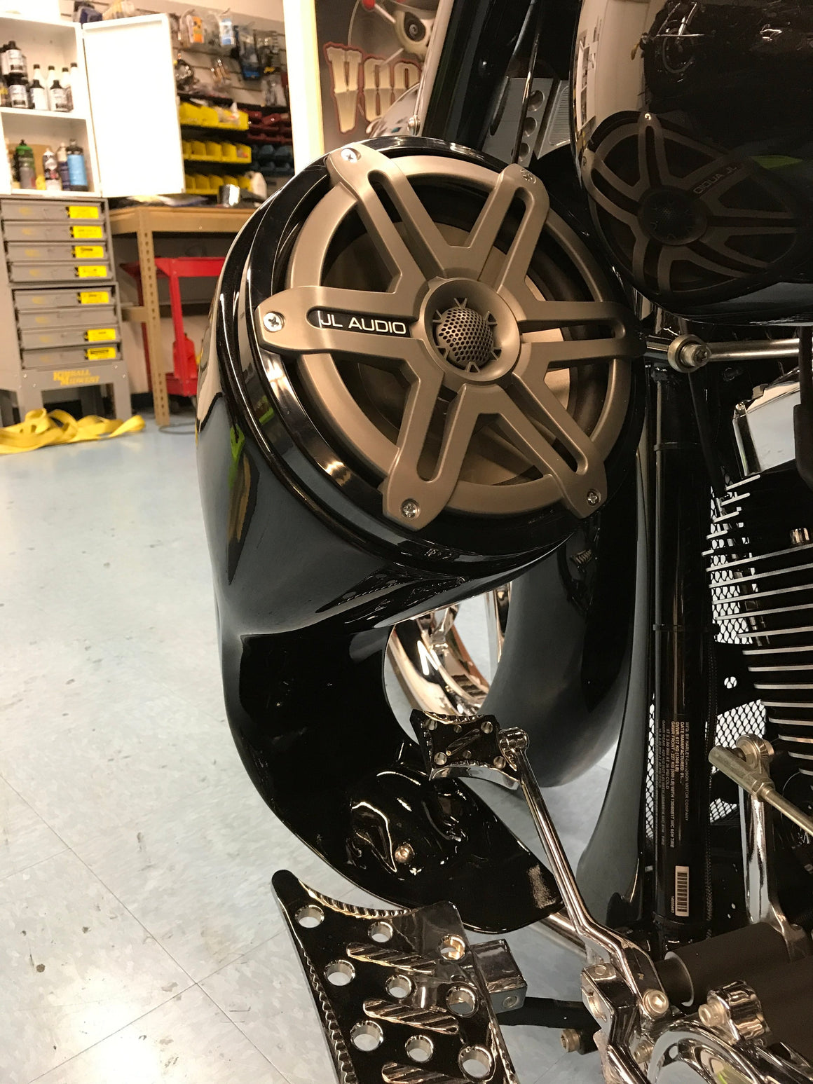 Voodoo Bikeworks 8.8in. Lower Fairing