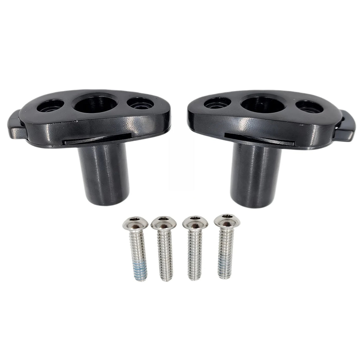 CMC-Motorsports Passenger Trike Backrest Docking Kit (Available in Gloss Black & Chrome)