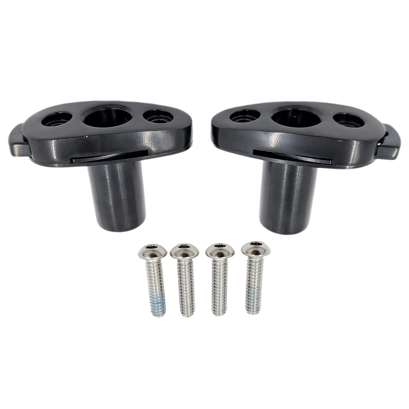 CMC-Motorsports Passenger Trike Backrest Docking Kit (Available in Gloss Black & Chrome)