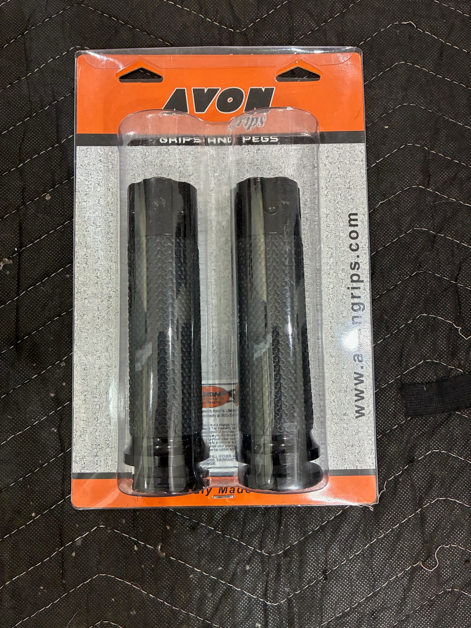 Avon Memory Foam Anodized Bullet Grips (push and pull)