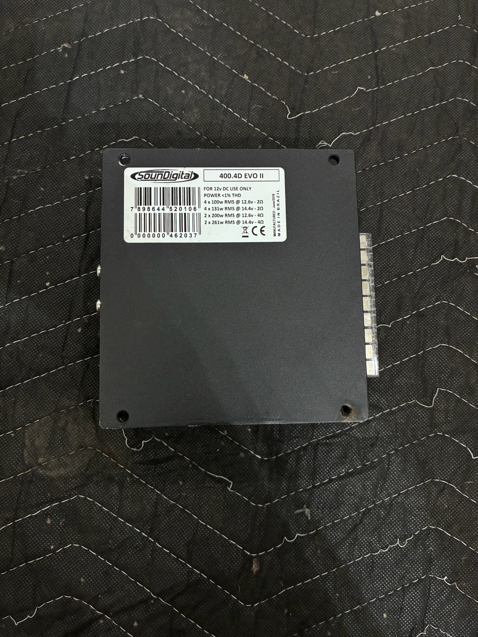 SounDigital SD 400.4D Amplifier (USED)