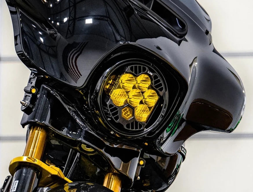 TSCC 2014-23 Harley Davidson Street Glide/Road King Baja Designs LP6 Lighting Combo Kit