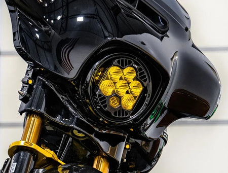 TSCC 2014-23 Harley Davidson Street Glide/Road King Baja Designs LP6 Lighting Combo Kit