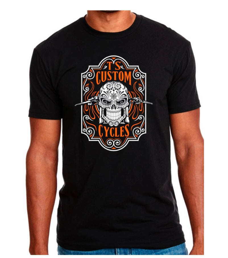 TSCC Swag Men’s Handlebars Black Tee