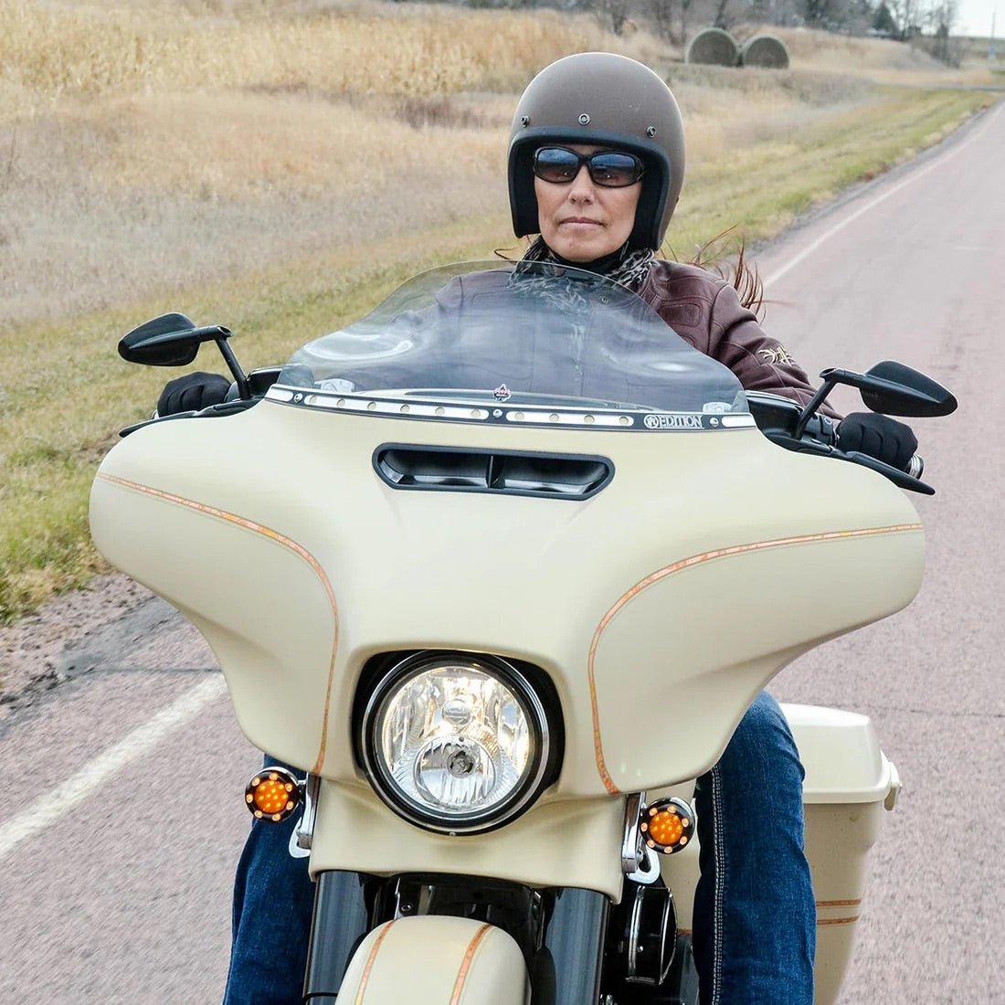 Klock Werks Flare® Windshield for Harley-Davidson® 2014-2025 Street Glide (FLHT, FLHX)