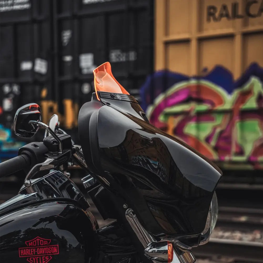 Klock Werks Kolor Flare® Windshield for Harley-Davidson® 2014-2025 Street Glide (FLHT, FLHX)
