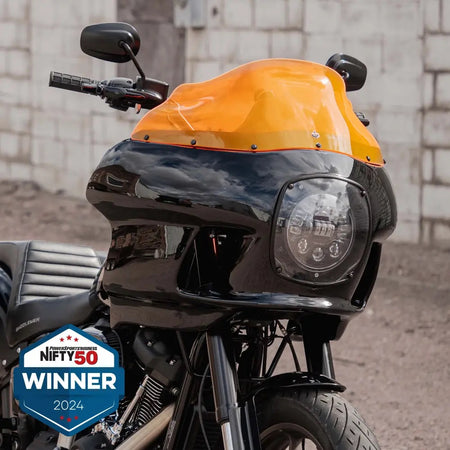 Klock Werks Kolor Flare® Windshield for Harley-Davidson® FXRP Style Fairings