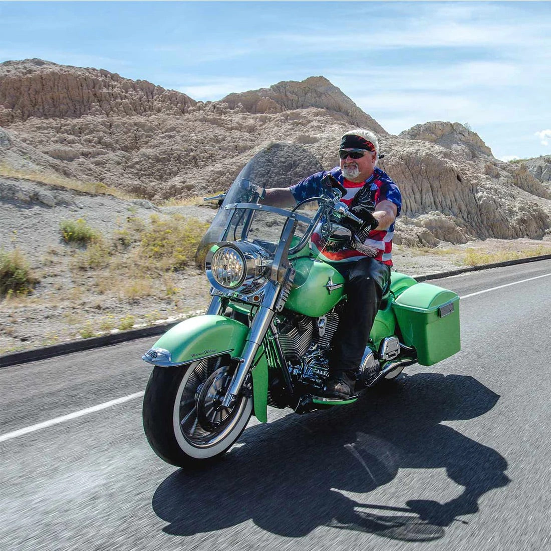 Klock Werks Billboard Flare® Windshield for Harley-Davidson®