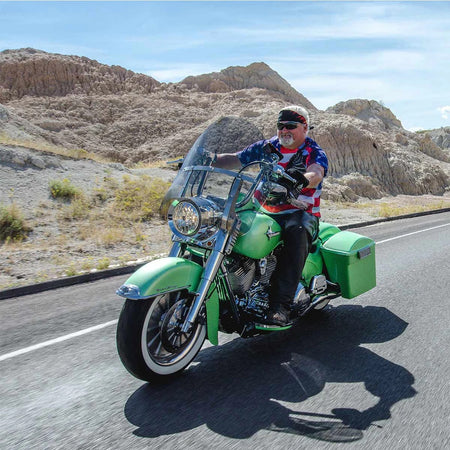 Klock Werks Billboard Flare® Windshield for Harley-Davidson®