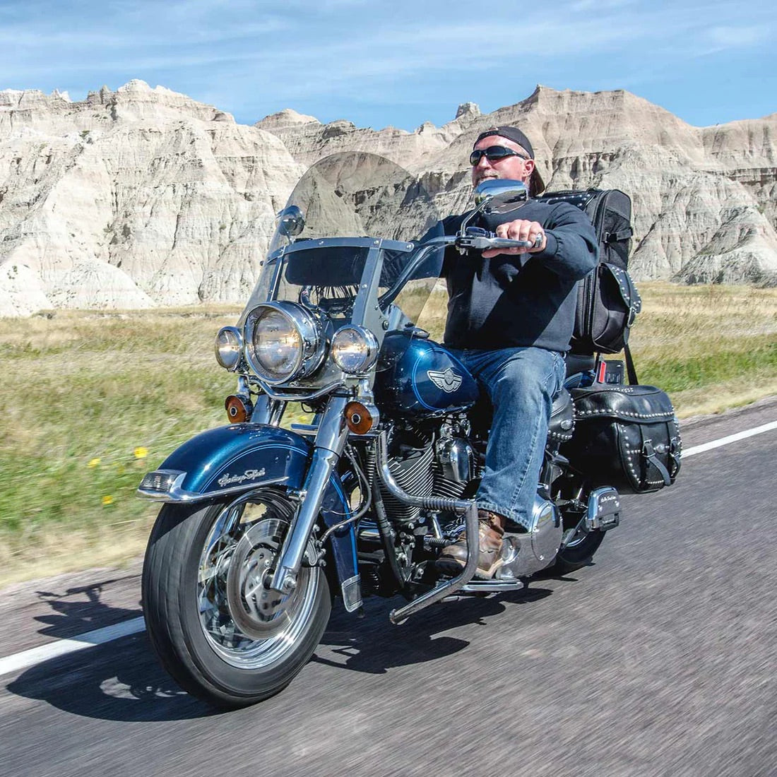 Klock Werks Billboard Flare® Windshield for Harley-Davidson®