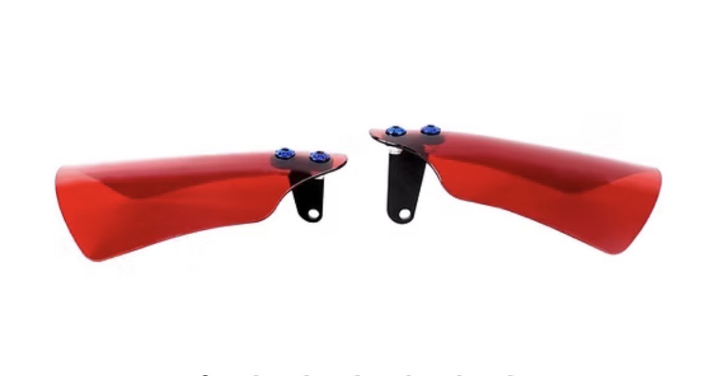 GQTechs Acrylic Hand Grip Handguard Wind Air Deflector