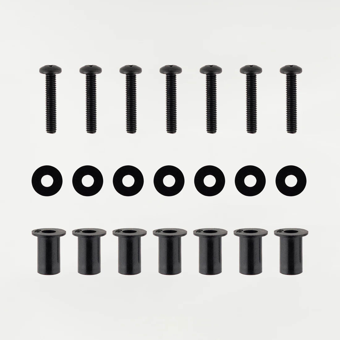 Klock Werks FXRP Windshield Well Nut Hardware Kit