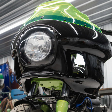 Klock Werks Fairing Headlight Cover for Harley-Davidson FXRP, FXRT and FXRD Style Fairings
