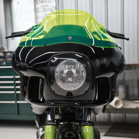Klock Werks Fairing Headlight Cover for Harley-Davidson FXRP, FXRT and FXRD Style Fairings