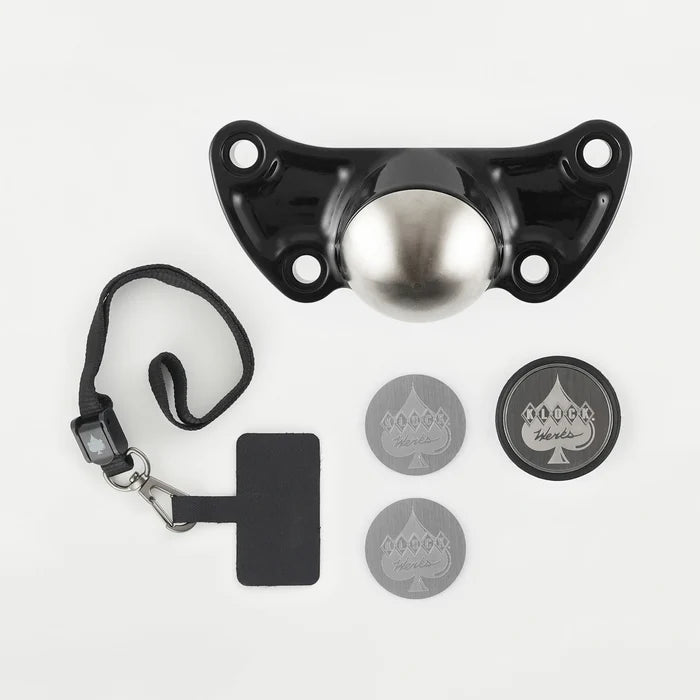 Klock Werks iOmounts Center Riser Magnetic Phone Mount for Harley-Davidson