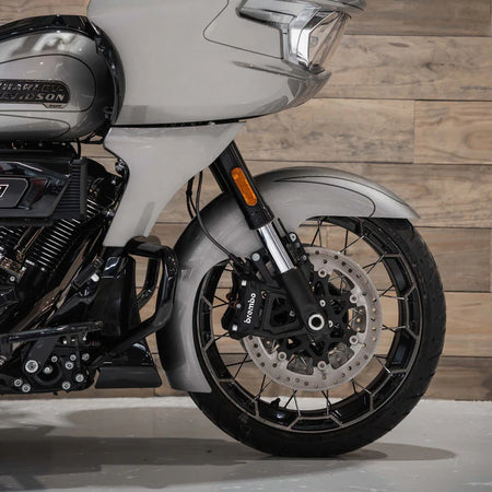 Klock Werks Tire Hugger Front Fender Fit Kit for Harley-Davidson® 2023.5-2026 Street Glide, Road Glide and Road King
