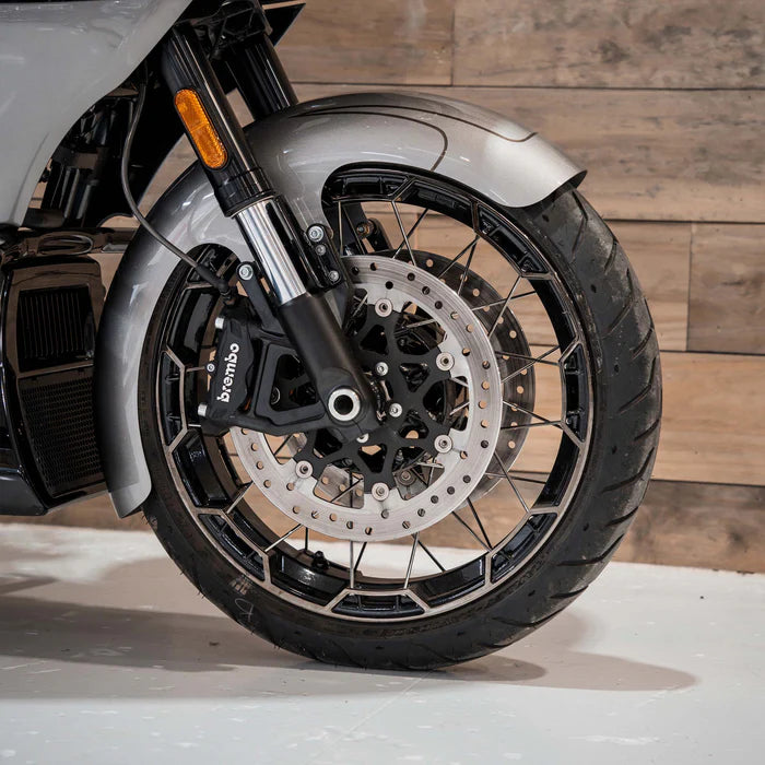 Klock Werks Tire Hugger Front Fender Fit Kit for Harley-Davidson® 2023.5-2026 Street Glide, Road Glide and Road King