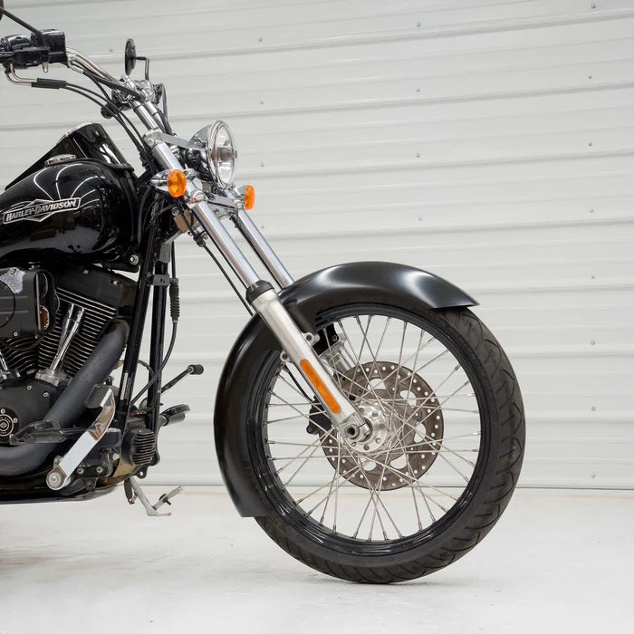 Klock Werks Tire Hugger Front Fender for H-D 1984-2015 Softail (FXST) and 1993-2005 Dyna Wide Glide (FXDWG)