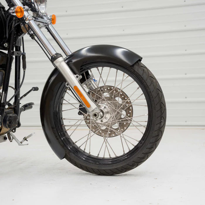 Klock Werks Tire Hugger Front Fender for H-D 1984-2015 Softail (FXST) and 1993-2005 Dyna Wide Glide (FXDWG)