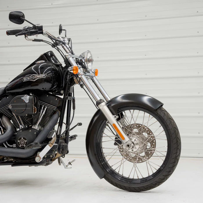 Klock Werks Tire Hugger Front Fender for H-D 1984-2015 Softail (FXST) and 1993-2005 Dyna Wide Glide (FXDWG)