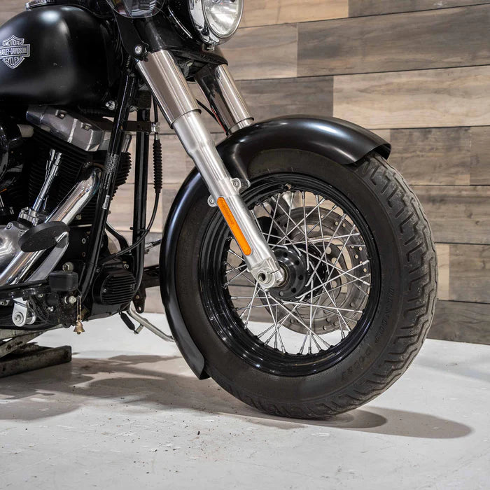 Klock Werks Tire Hugger Front Fender for Harley-Davidson 1986-2017 Softail (FLST) and 2013-2026 Breakout
