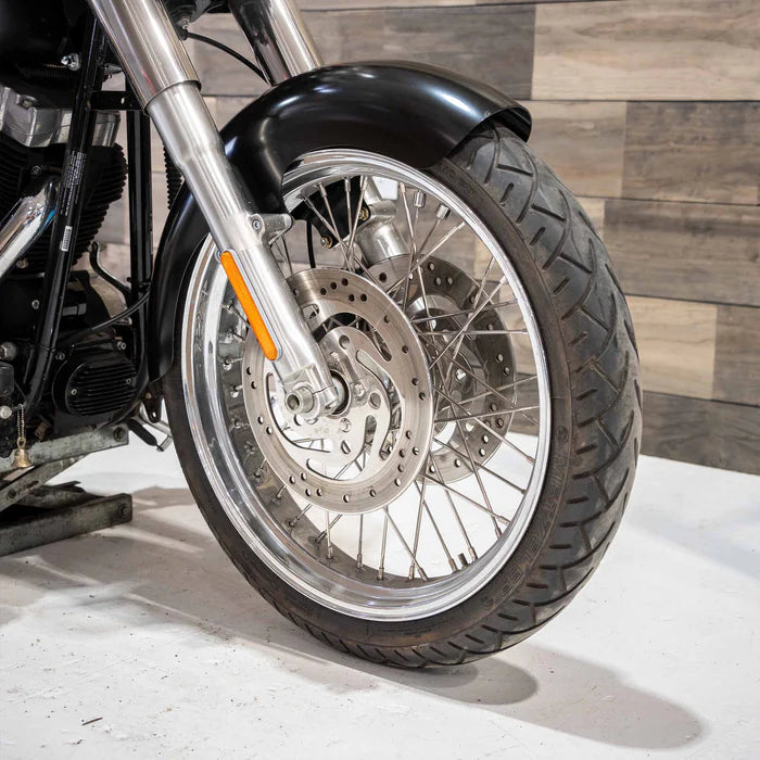 Klock Werks Tire Hugger Front Fender for Harley-Davidson 1986-2017 Softail (FLST) and 2013-2026 Breakout