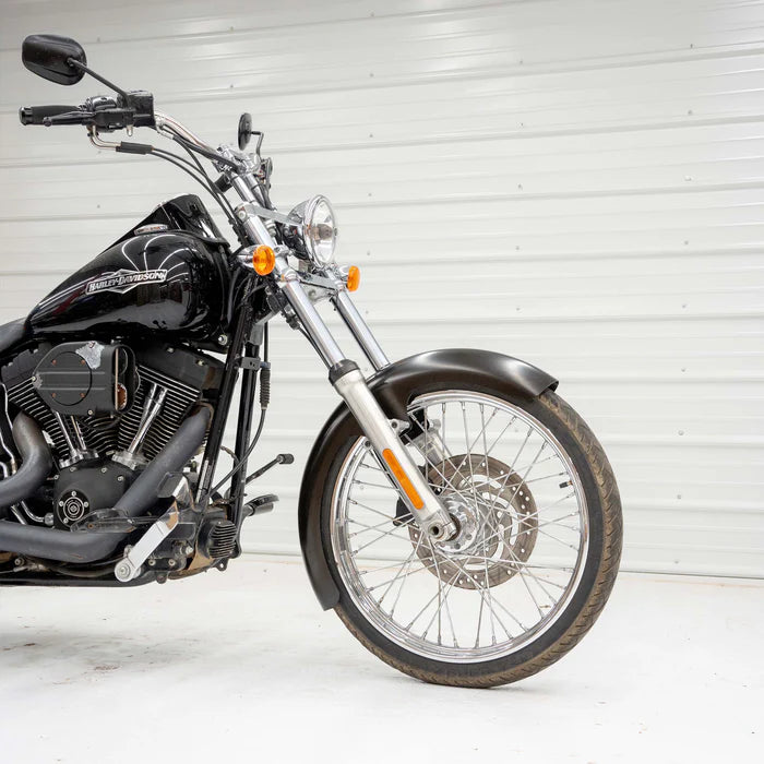 Klock Werks Tire Hugger Front Fender for H-D 1984-2015 Softail (FXST) and 1993-2005 Dyna Wide Glide (FXDWG)