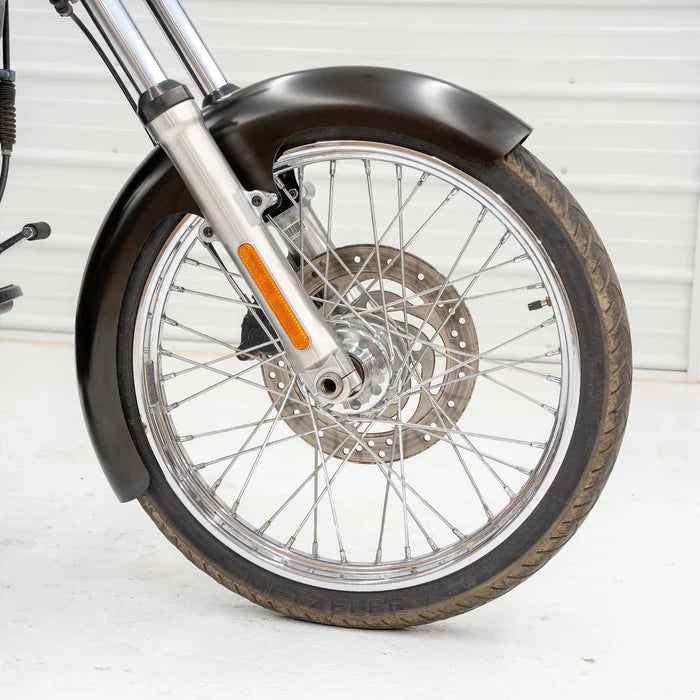 Klock Werks Tire Hugger Front Fender for H-D 1984-2015 Softail (FXST) and 1993-2005 Dyna Wide Glide (FXDWG)