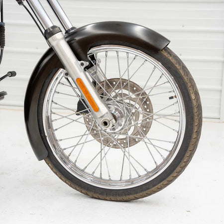 Klock Werks Tire Hugger Front Fender for H-D 1984-2015 Softail (FXST) and 1993-2005 Dyna Wide Glide (FXDWG)