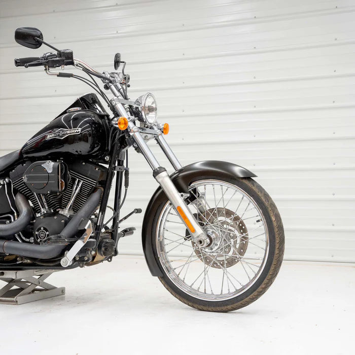 Klock Werks Tire Hugger Front Fender for H-D 1984-2015 Softail (FXST) and 1993-2005 Dyna Wide Glide (FXDWG)