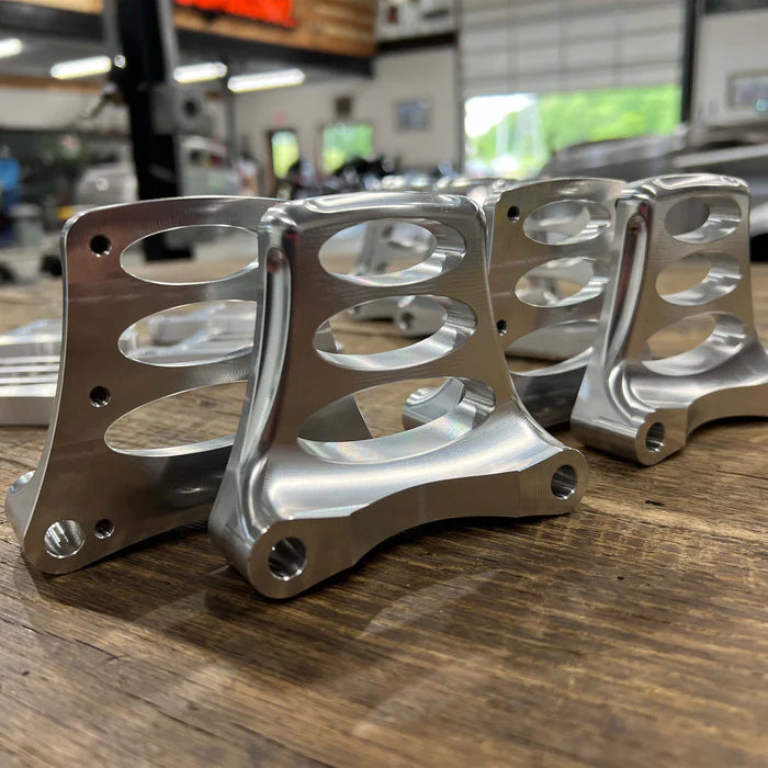 Klock Werks Steadfast Tire Hugger Front Fender Mounting Blocks for Harley-Davidson 2014-2026 Street Glide, Road Glide and Road King