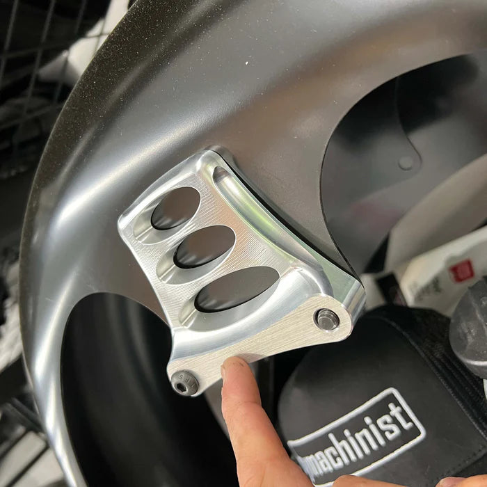 Klock Werks Steadfast Tire Hugger Front Fender Mounting Blocks for Harley-Davidson 2014-2026 Street Glide, Road Glide and Road King