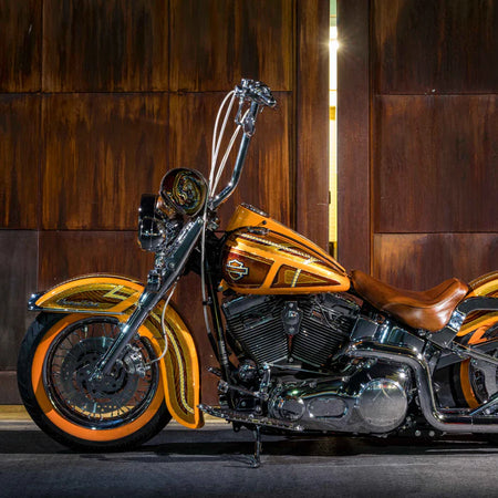 Klock Werks Klip Hanger Handlebars for H-D 2008-2013 Road Glide, 2008-2024 Road King and 2008-2017 Softail