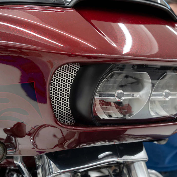 Klock Werks Fairing Side Vent Screens for Harley-Davidson 2015-2025 Road Glide (FLTR)
