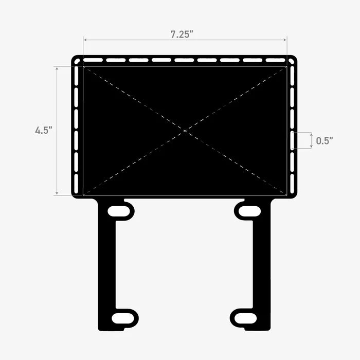 Klock Werks Universal Amp Bracket