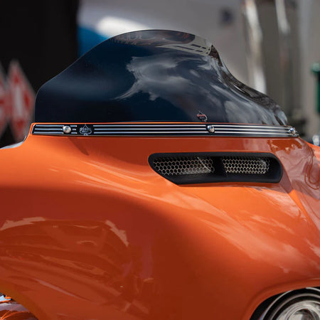 Klock Werks Fairing Vent Screens for Harley-Davidson 2014-2025 Street Glide (FLHT, FLHX)