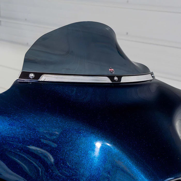 Klock Werks Windshield Trim for Harley-Davidson 1996-2013 Street Glide (FLHT, FLHX)