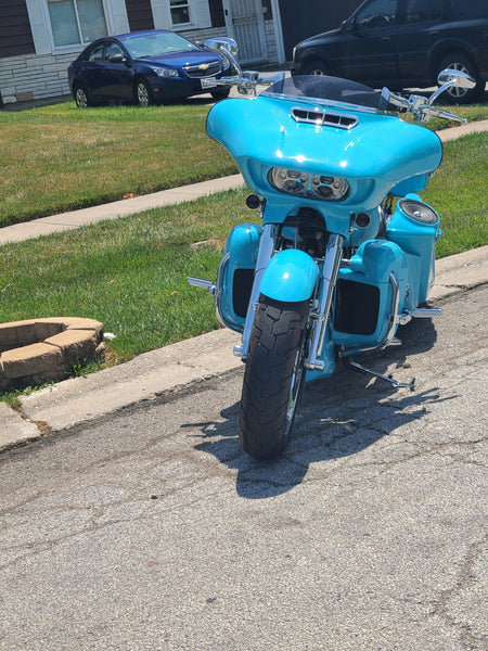 Voodoo Bikeworks 2014+ Street Glide Dual Headlight Outer Fairing