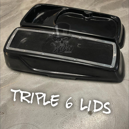 Voodoo Bikeworks Triple6 Lid (Bond On) (Fiberglass) (14+)